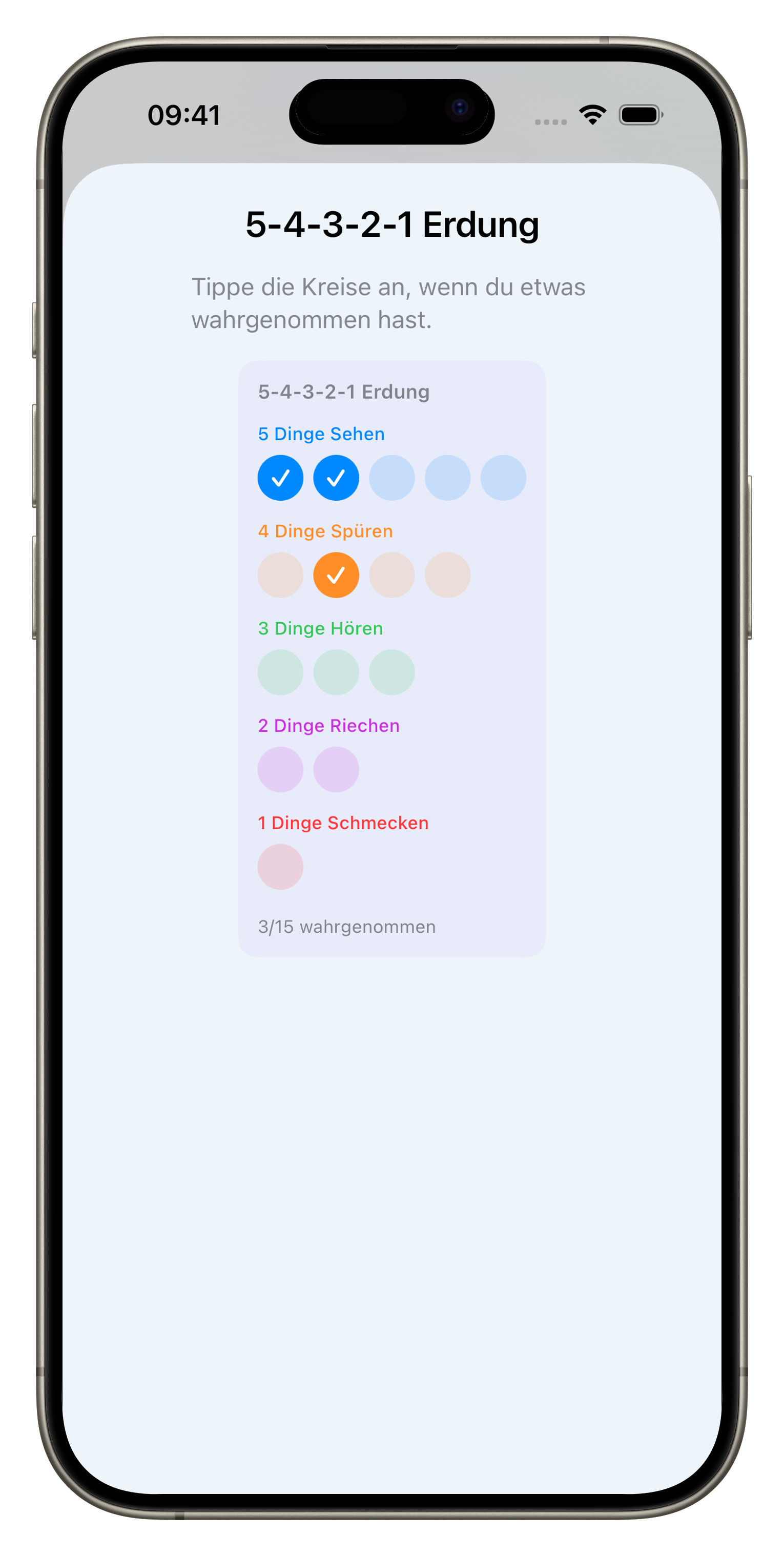 Emplore screenshot with support for emotional tension